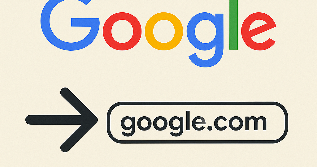הכתובת של GOOGLE.COM